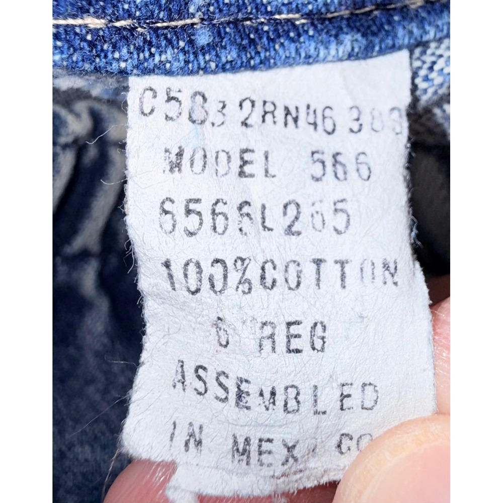 Acid Wash Jeans Girls Size 6 Blue  Pleated High Waist - Picture 2 of 11